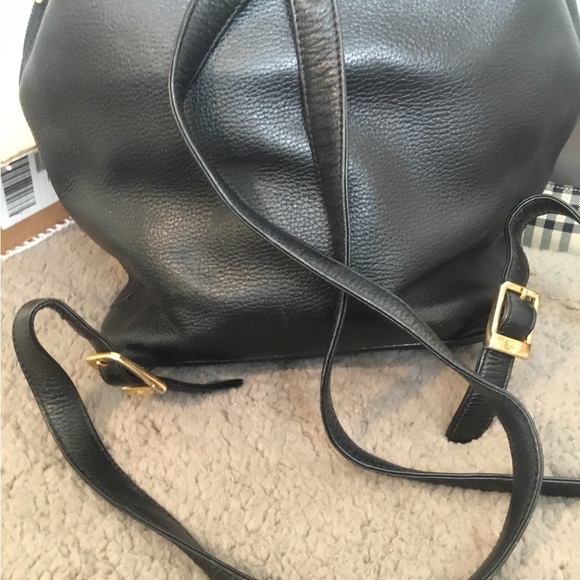 Authentic Black Leather MCM Backpack - Picture 3 of 10